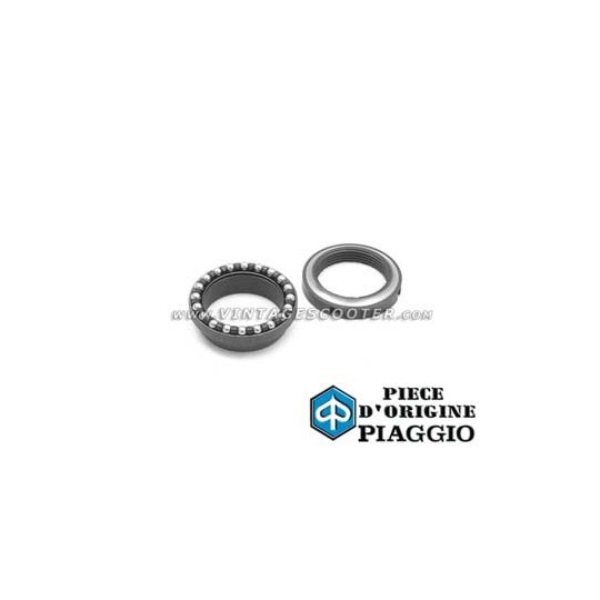 Cage a billes supérieure origine Piaggio (jeu complet) Vespa 125-200PX